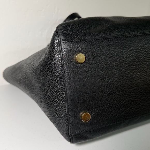 Michael Kors Whitney Large Black Pebble Leather Tote - Picture 5 of 10